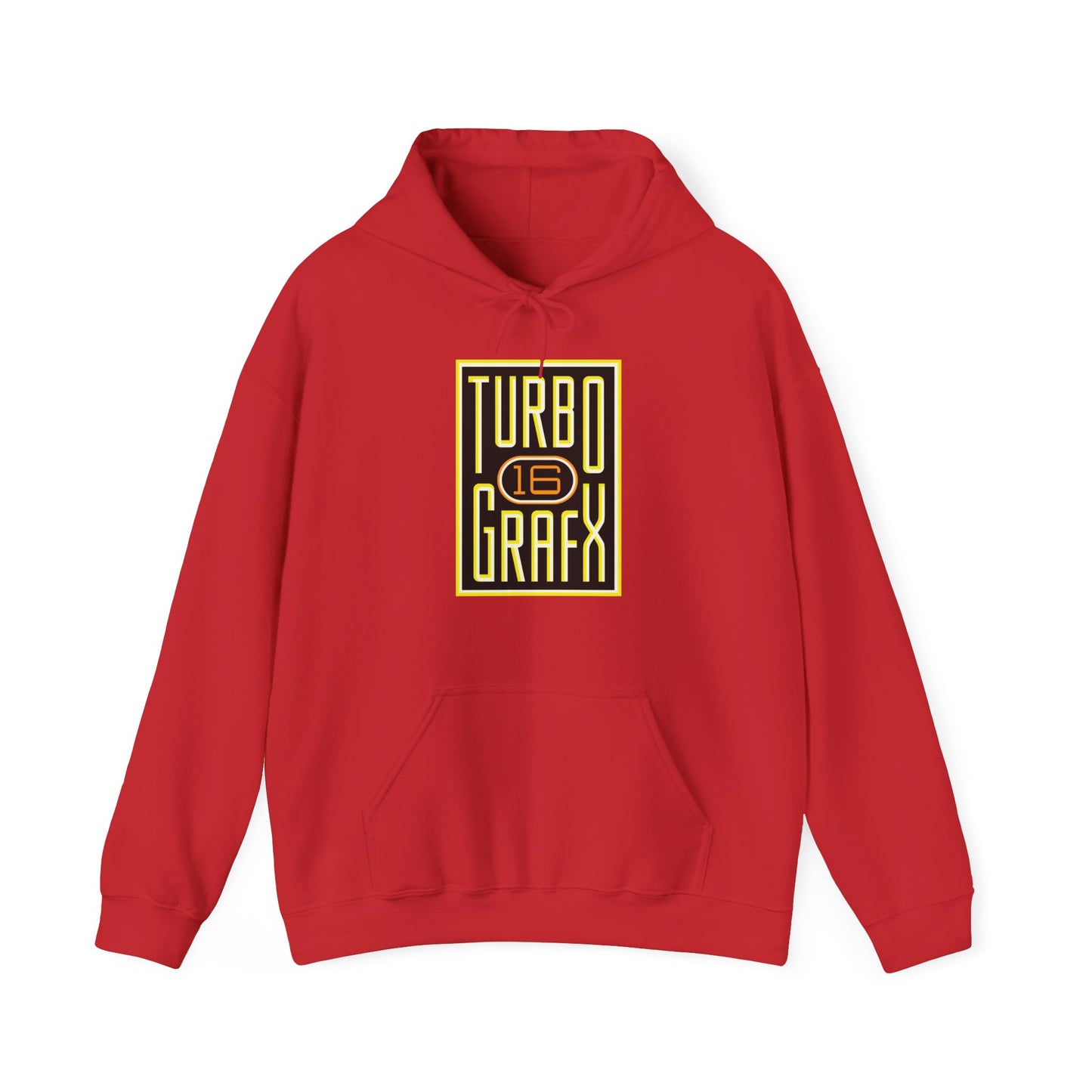 TurboGrafx-16 Hoodie Sweatshirt – Retro 90s Gaming Tribute