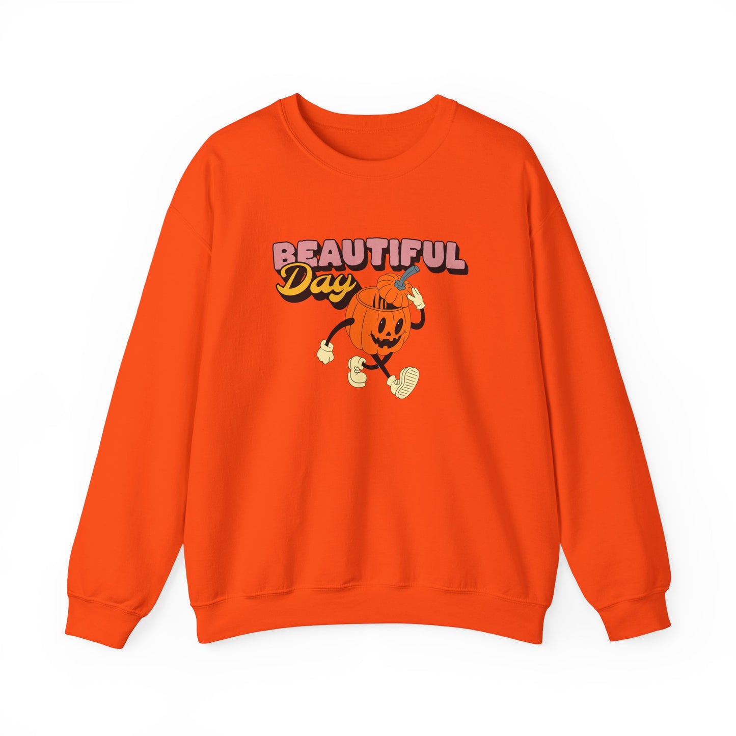 Beautiful Day Pumpkin Sweatshirt
