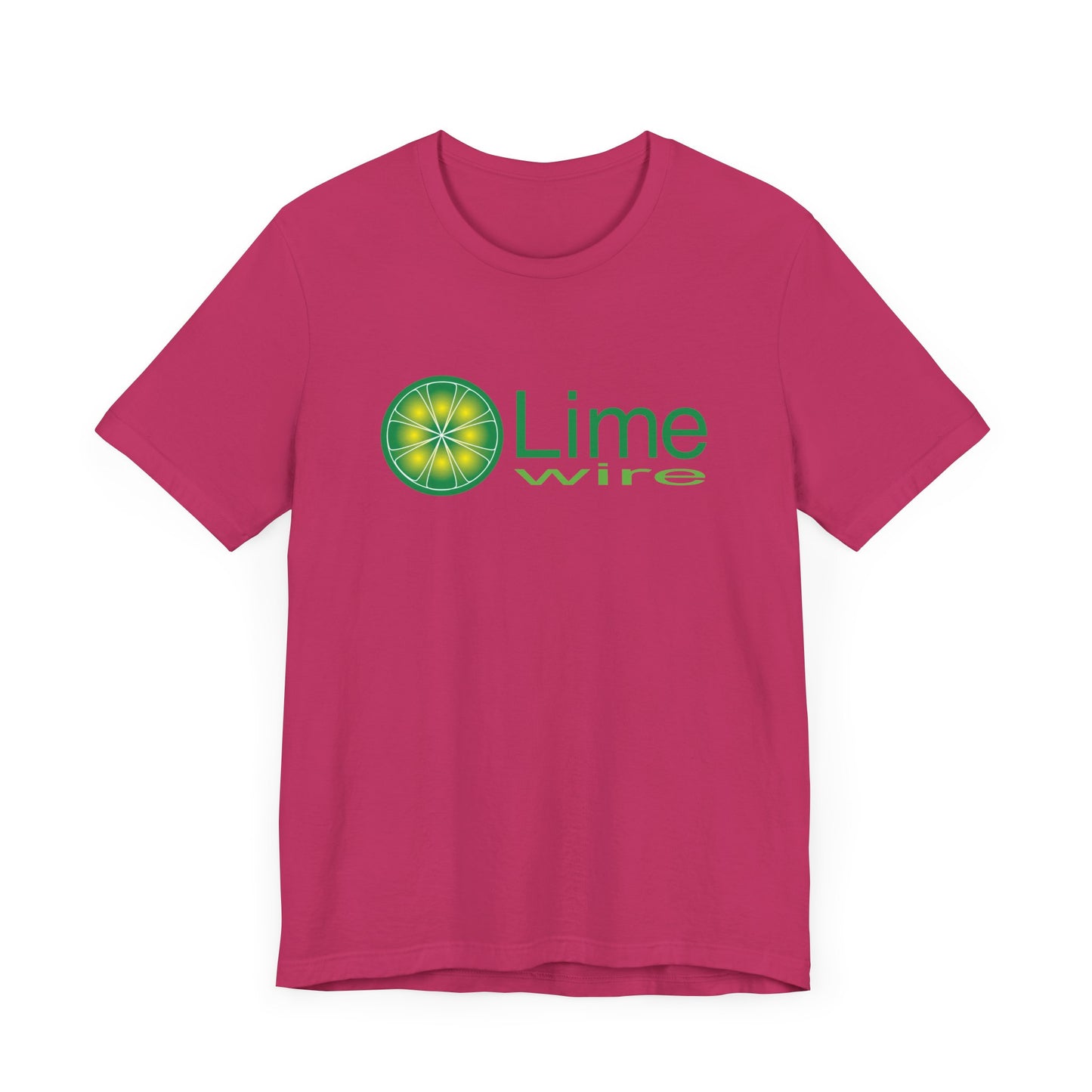 LimeWire Short Sleeve T-Shirt - Nostalgic Tribute to Early File Sharing