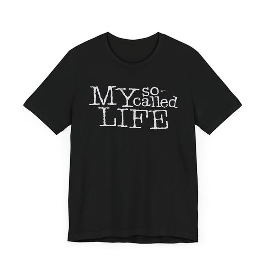 My So-Called Life Short Sleeve Tee Shirt - A Tribute to 90s Teenage Angst