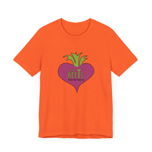 Doug The Beets World Tour '95 Short Sleeve T-Shirt - 90s Cartoon Band Nostalgia