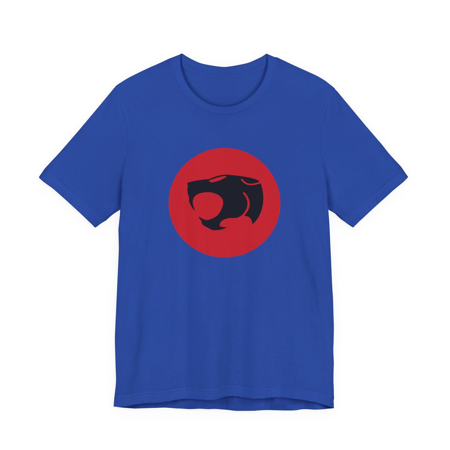 Retro 80's Cat Hero Logo T-Shirt