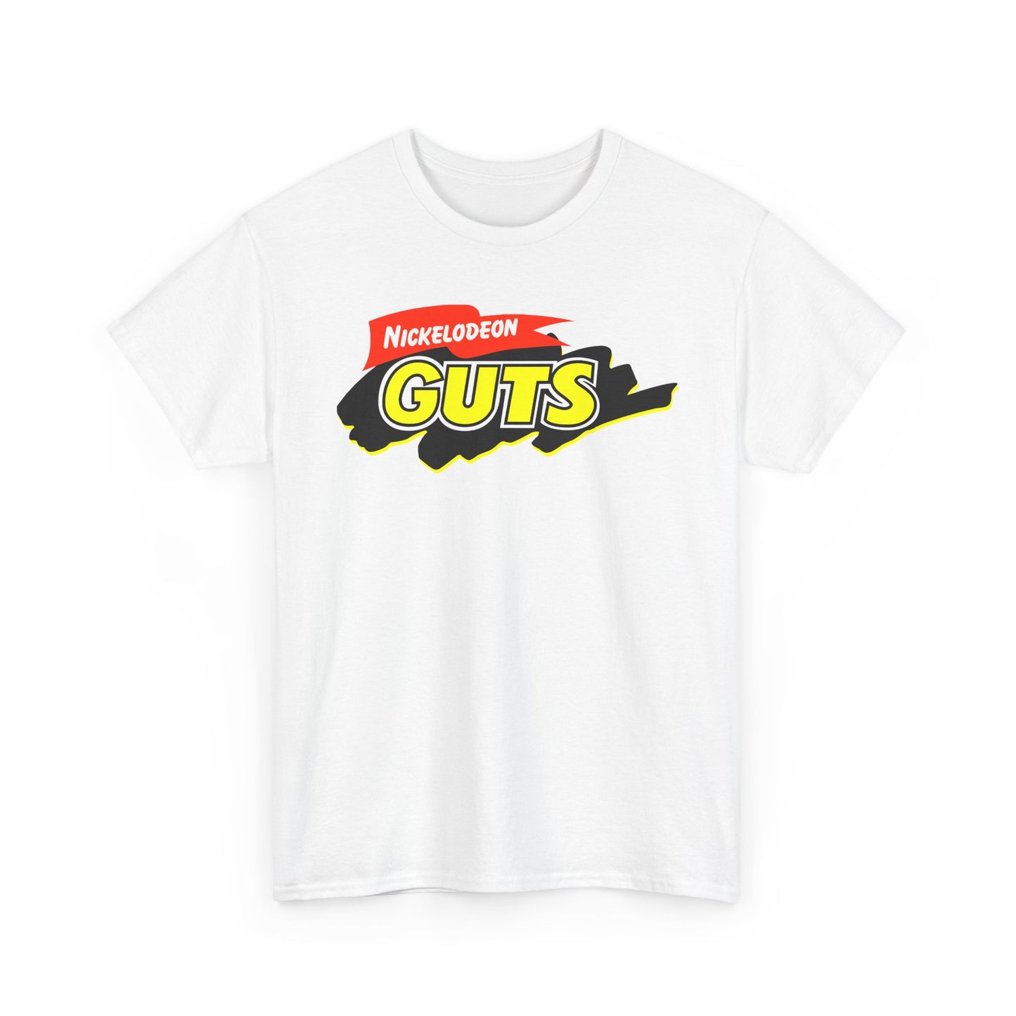 Nickelodeon GUTS Short Sleeve Tee Shirt - A Must-Have for 90s Kids