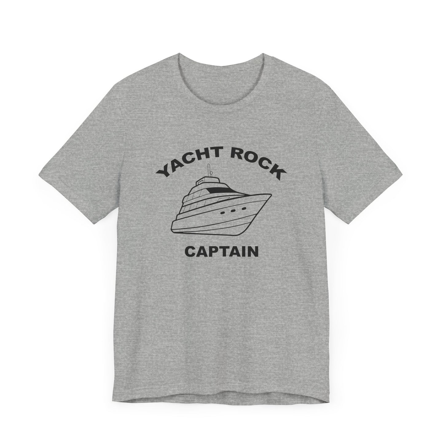 Yacht Rock Captain Short Sleeve Tee Shirt - Smooth Sailing in Style