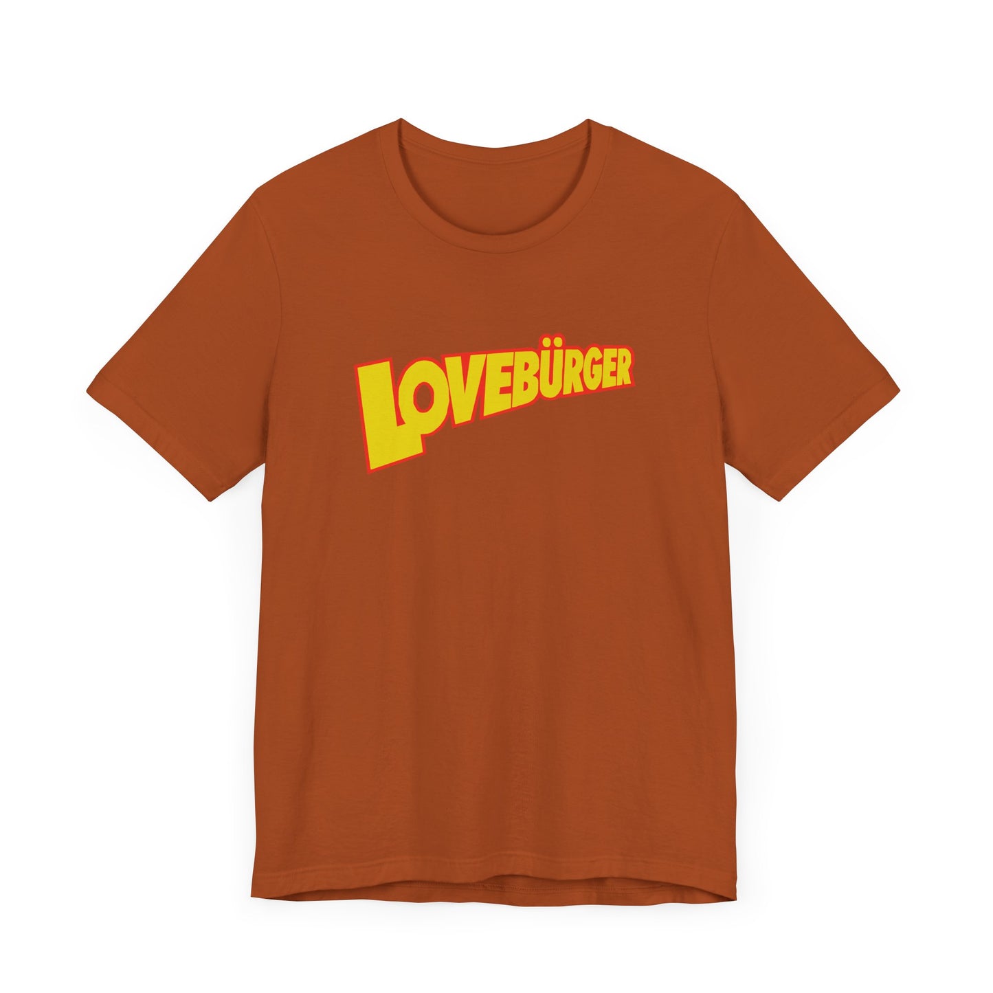 Can’t Hardly Wait Lovebürger Short Sleeve Tee Shirt - A Tribute to 90s Teen Comedy