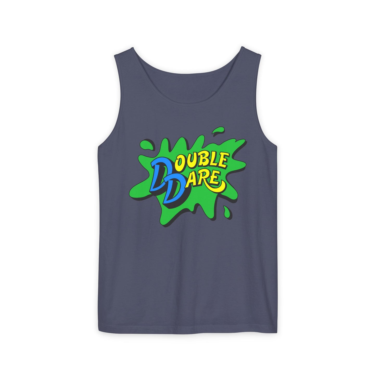 80s 90s Physical Challenge Slime Game Show Logo Tank Top