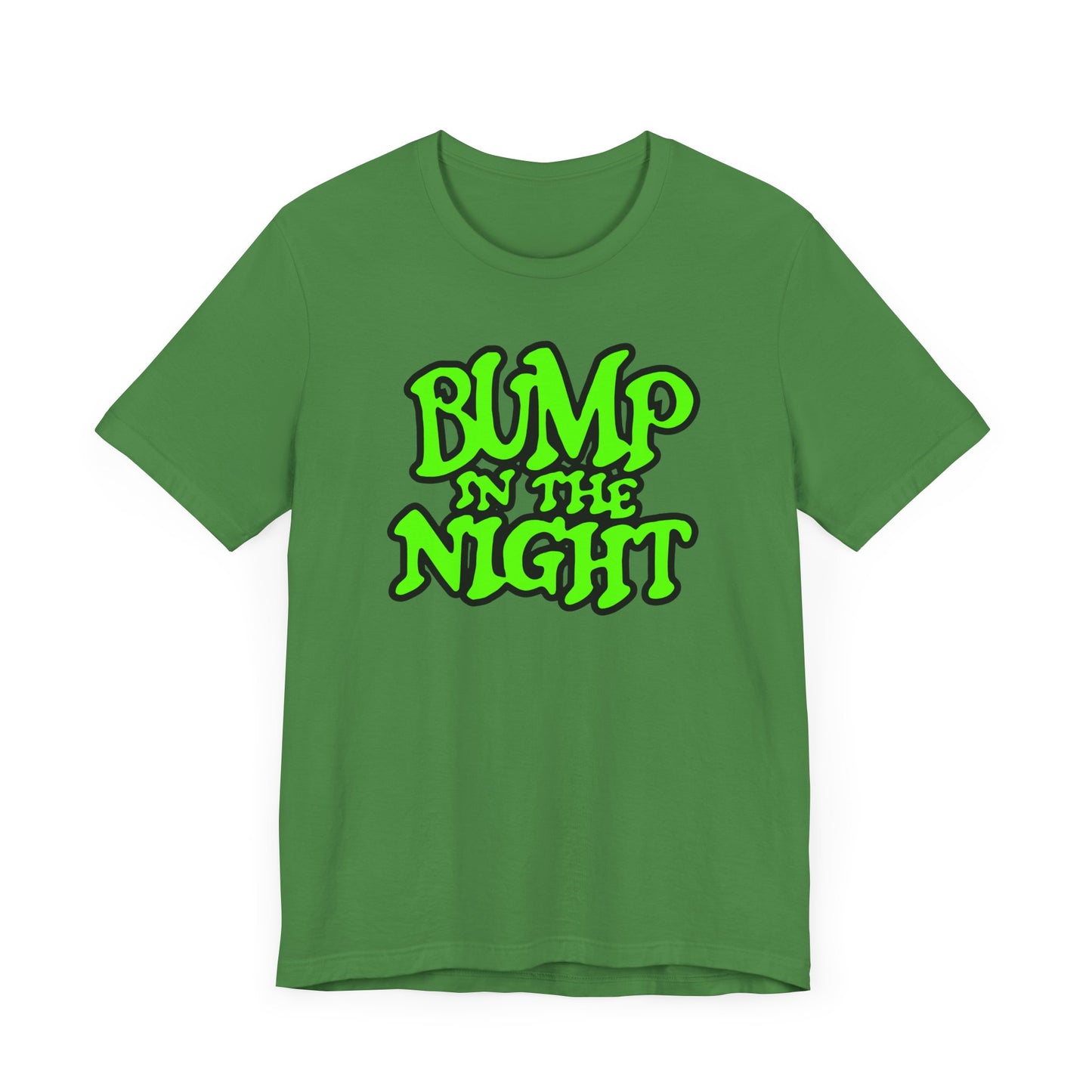 Bump in the Night Short Sleeve Tee Shirt - A Nostalgic Nod to 90s Claymation